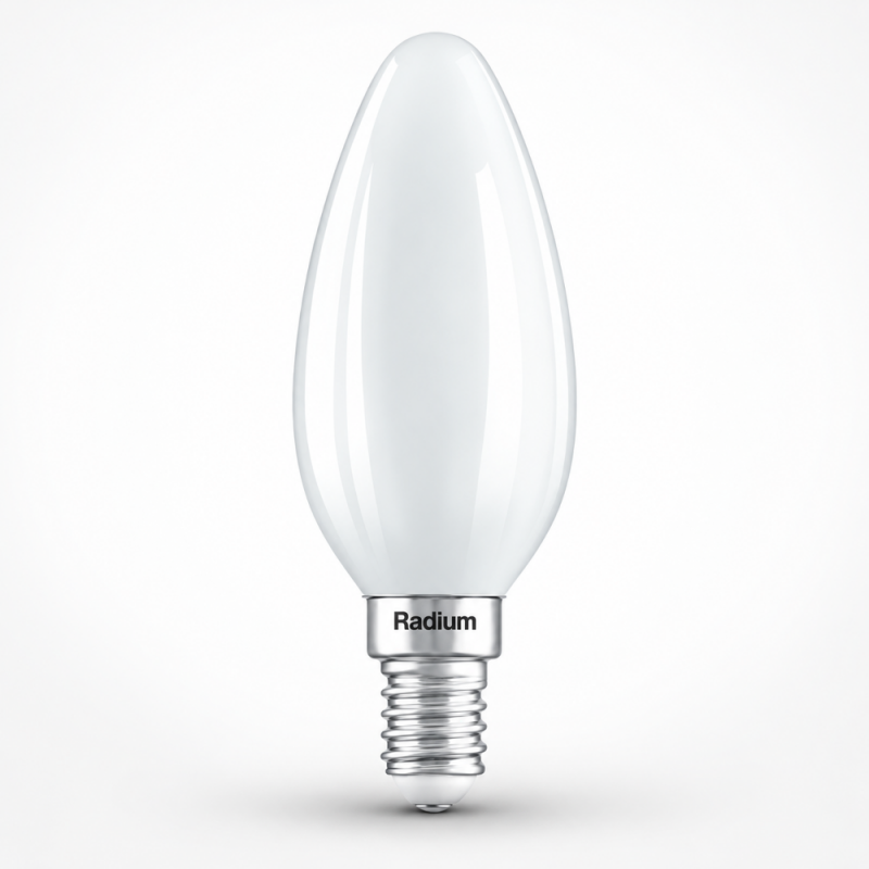 Radium LED Star Kerzenform 5,9W wie 60W 806lm 2700K E14 Warmweiß 300° dimmbar matt